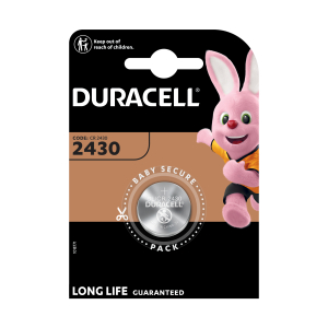 Батарейки Duracell 5007994 2430-1BL литиевая 3v 1шт. (10/100/12000)