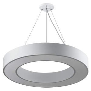 Светильник LED ЭРА Geometria SPO-134-W-40K-056 Ring 56Вт 4000К 4200Лм IP40 800*80 белый подвесной драйвер внутри