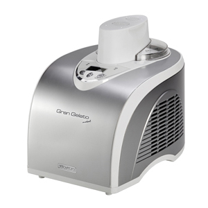 Мороженица Ariete 693 Gran Gelato Metal 135 Вт, компрессор, LCD дисплей