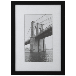 Фоторамка Image Art 501 25х25 пластиковая со стеклом чёрная
