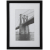 Фоторамка Image Art 501 25х25 пластиковая со стеклом чёрная