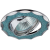 DK17 CH/SHBL1 Светильник ЭРА декор  звезда  со стеклянной крошкой  MR16,12V/220V, 50W, хром/голубой