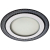 DK LED 9-12 Светильник ЭРА светодиодный круглый  стекло с рисунком  12W 4000K (30/630)