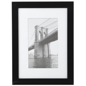 Фоторамка Image Art 601 21х30 пластиковая с прозрачным пластиком чёрная