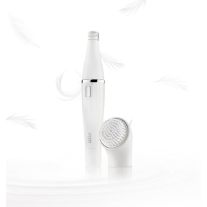 Эпилятор Braun SE810 Face для лица с щеточкой для умывания белый