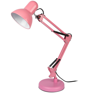 Настольный светильник ЭРА N-214-E27-40W-P розовый