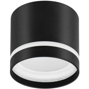 OL9 GX53 BK/WH Подсветка ЭРА Накладной под лампу Gx53, алюминий, цвет черный+белый (40/800)