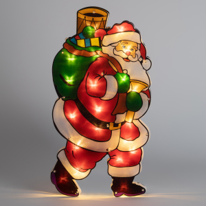 Светодиодная новогодняя фигура ЭРА ENGDS-16 Дед Мороз 20 LED 3*ААА
