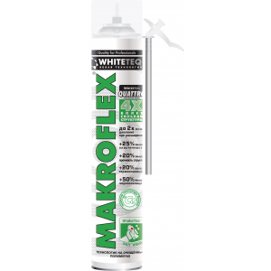 2598467 MAKROFLEX пена монтажная WhiteTeq СТД, 750мл (16/384)