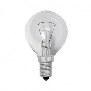 Лампочка Osram P45 40Вт Е14 / E14 230В шар прозрачный
