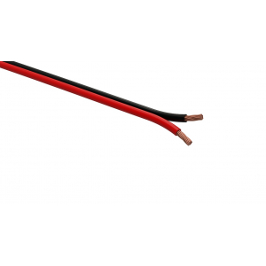 Акустический кабель ЭРА 2х0,75 мм2 красно-черный 100м