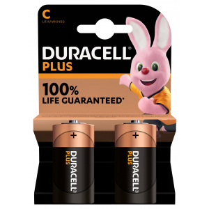 Батарейки Duracell 5014433 С алкалиновые 1,5v 2 шт. LR14-2BL PLUS (2/20/6440)