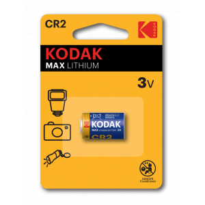 Батарейки Kodak CR2 [KCR2-1] MAX Lithium (12/72/11592)