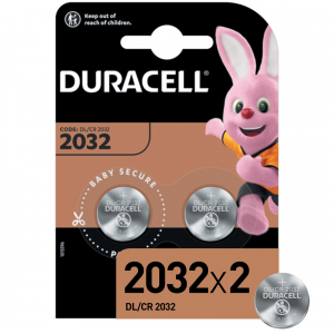 Батарейки Duracell литиевые CR2032-2BL (20/200/33600)