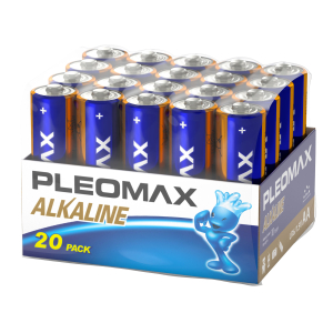 Батарейки Pleomax LR6-20 bulk Alkaline (20/480/69120)