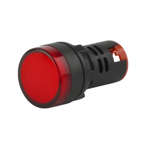 Лампа ЭРА BLS10-ADDS-024-K04E светосигнальная AD22DS LED матрица d22мм красный 24В AC/DC