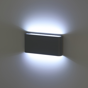 Декоративная подсветка ЭРА WL41 GR светодиодная 10Вт 3500К серый IP54 для интерьера, фасадов зданий