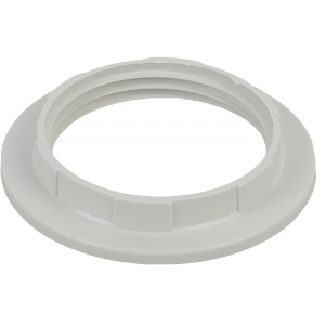 ЭРА Кольцо для патрона E27, пластик, белое (50/1000/9000)