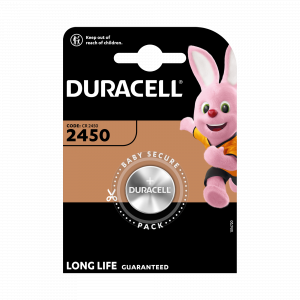 Батарейки Duracell 5007989 2450-1BL литиевая 3v 1шт. (10/100/12000)