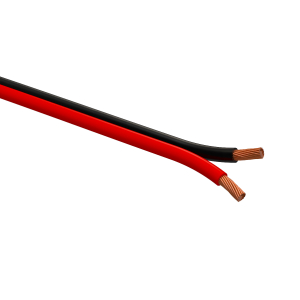 Акустический кабель ЭРА 2х1,00 мм2 красно-черный, 5 м
