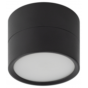 OL7 GX53 BK Подсветка ЭРА Накладной под лампу Gx53, алюминий, цвет черный (40/1440)