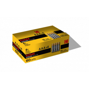 Батарейки Kodak LR03-4S XTRALIFE Alkaline [K3A-S4] (60/600/36000)