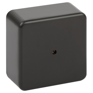 Распаячная коробка ЭРА BS-B-100-100-50 для кабель-канала черная 100х100х50мм IP40