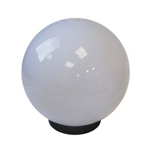 Садово-парковый светильник ЭРА НТУ 02-60-251 шар опаловый на опору / кронштейн IP44 Е27 max60Вт d250mm