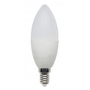Лампочка светодиодная Osram Led B60 6,5Вт 4000К Е14 / E14 свеча матовая нейтральный белый свет