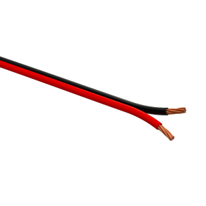 Акустический кабель ЭРА 2х0,50 мм2 красно-черный, 5 м