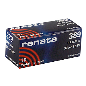 Renata R389 SR1130W SR54 (10/100/20000)