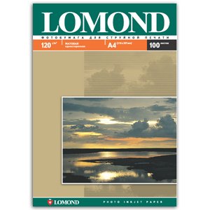 0102003 Lomond Бумага IJ А4 (мат) 120г/м2 (100 л) (15/495)