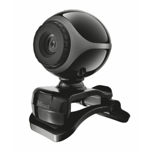 Веб камера / web камера Trust  17003 разрешение 640x480 со встроенным микрофоном Exis