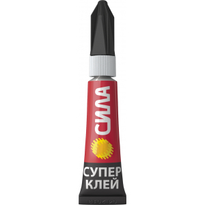 Супер-клей СИЛА SABL1-33 СВЕРХПРОЧНЫЙ 3 г + АНТИКЛЕЙ 3 г блистер