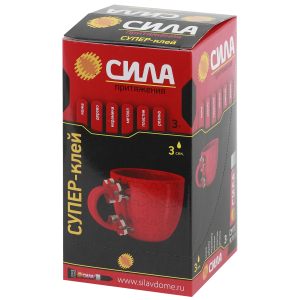 Супер-клей СИЛА SBL1-3 СВЕРХПРОЧНЫЙ 3 г блистер