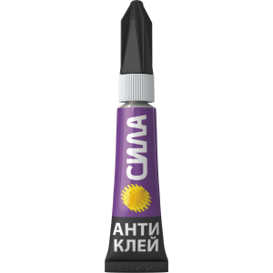Супер-клей СИЛА SABL1-33 СВЕРХПРОЧНЫЙ 3 г + АНТИКЛЕЙ 3 г блистер