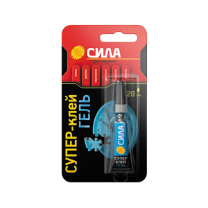 Супер-клей СИЛА SGBL1-3 гель 3 г блистер