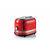 Тостер Ariete 149/10 на 2 слота Moderna, мощность 600-800 Вт, красный