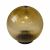 НТУ 02-60-203 ЭРА Светильник садово-парковый шар золотистый призма D200mm Е27 (6/90)