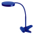 Настольный светильник ЭРА NLED-435-4W-BU светодиодный на прищепке синий