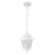 Садово-парковый светильник ЭРА НСУ 04-60-001 белый 4 гранный подвесной IP44 Е27 max60Вт