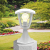 Садово-парковый светильник ЭРА НТУ 07-40-001 Валенсия белый 4 гранный напольный IP44 Е27 max40Вт