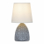 Настольная лампа Rivoli Debora D7045-502 1 * Е14 40 Вт керамика синяя с абажуром