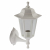 Садово-парковый светильник ЭРА НБУ 06-60-001 белый 6 гранный настенный IP44 Е27 max60Вт