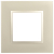 Рамка для розеток и выключателей ЭРА Elegance 14-5011-04 Classic, на 1 пост, шампань