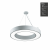 Светильник светодиодный Geometria ЭРА Ring SPO-134-W-40K-056 56Вт 4000К 4200Лм IP40 800*800*80 белый подвесной