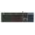 Клавиатура Intro KG480 игровая проводная металлическая с подсветкой черная