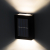 Светильник уличный ЭРА ERAFS024-02 на солнечной батарее настенный Практик 2 LED 7*3*10 см