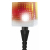L-PL20-СUB ЭРА Садовый светильник на солнечной батарее, пластик, прозрачный, черный, 20 см (24/648)