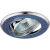 DK18 CH/SH BL Светильник ЭРА декор  круглый  со стеклянной крошкой  MR16,12V/220V, 50W, хром/синий б